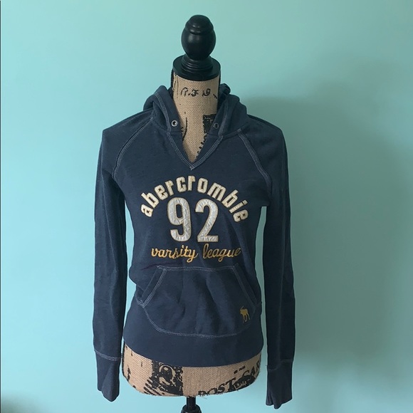 Abercrombie & Fitch Other - Girl’s XL, Abercrombie, Blue & Yellow Sweatshirt